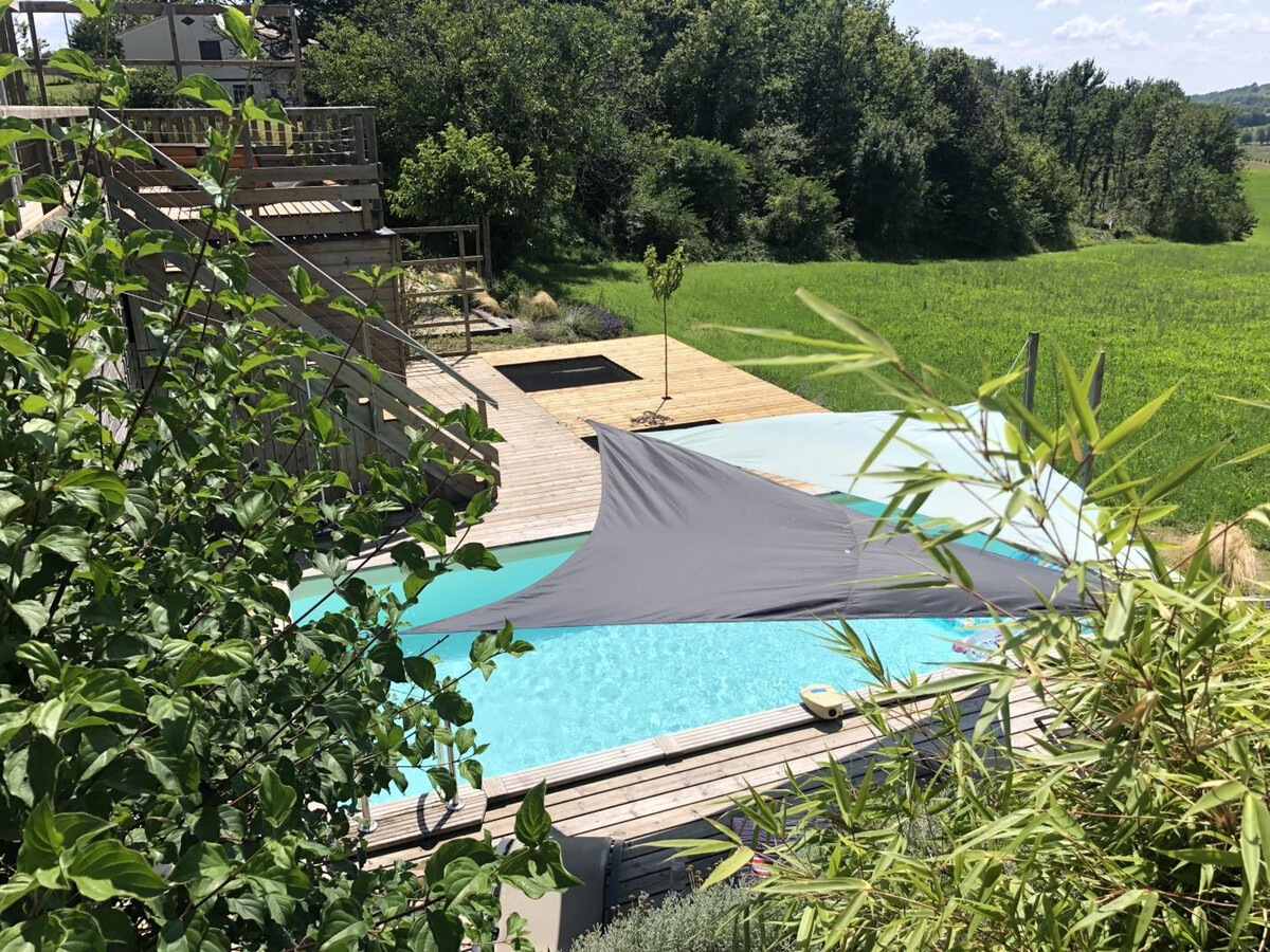 Gîte 6 pers. avec piscine chauffée privée à Montagrier - Photo 25