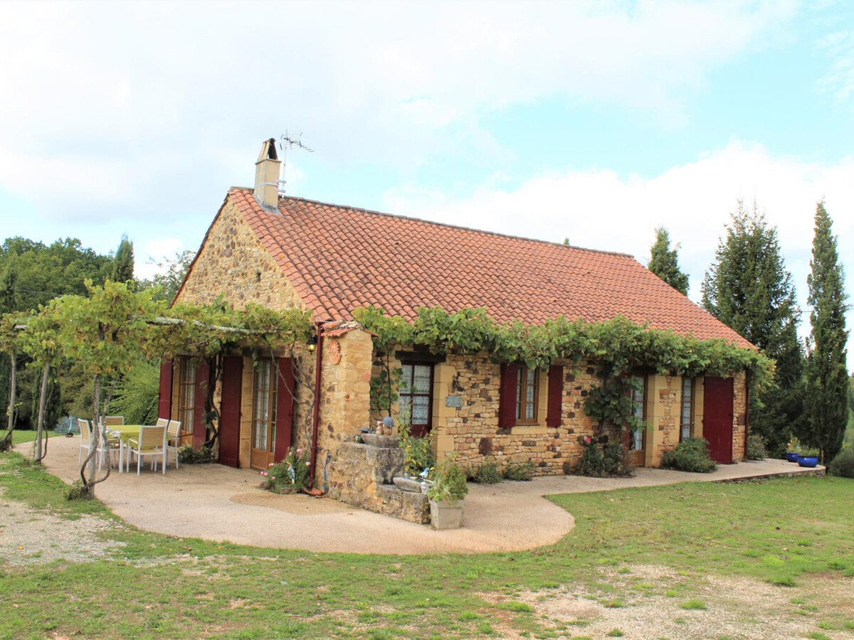 Gîte périgourd 4 pers. avec cheminée et terrain à Mazeyrolles - Photo 1