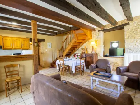 Location gite à Saint Aubin de Nabirat, Maison confortable proche Sarlat - Cheminée et Animaux admis
