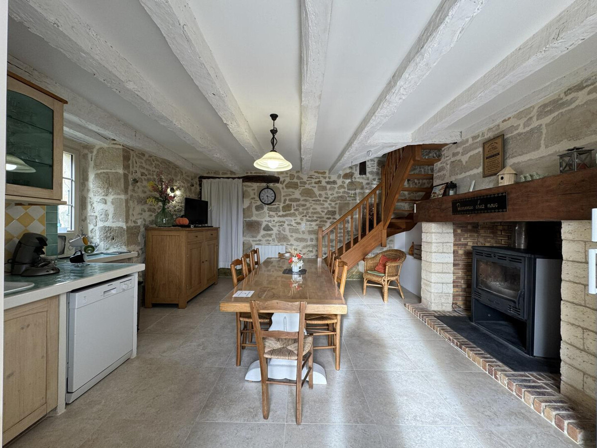 Gîte 7 pers. avec piscine privée et salle de jeux - Photo 17