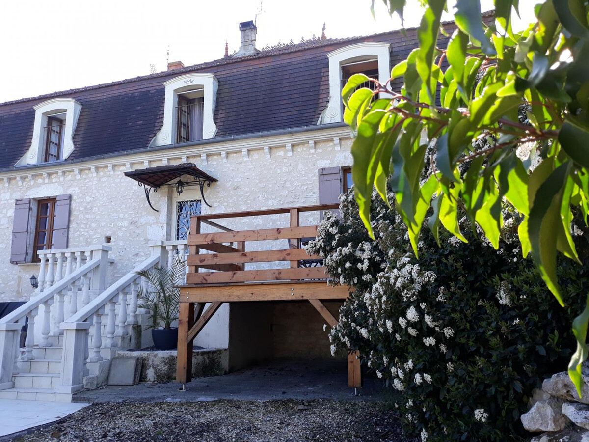 Gîte en pierre avec piscine 8x4m, 10 personnes, Rampieux - Photo 7