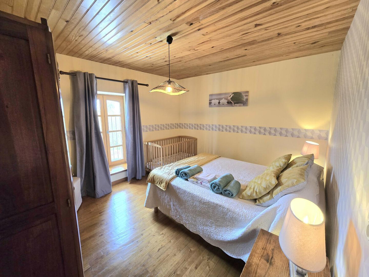 Gîte en pierre avec piscine 8x4m, 10 personnes, Rampieux - Photo 26