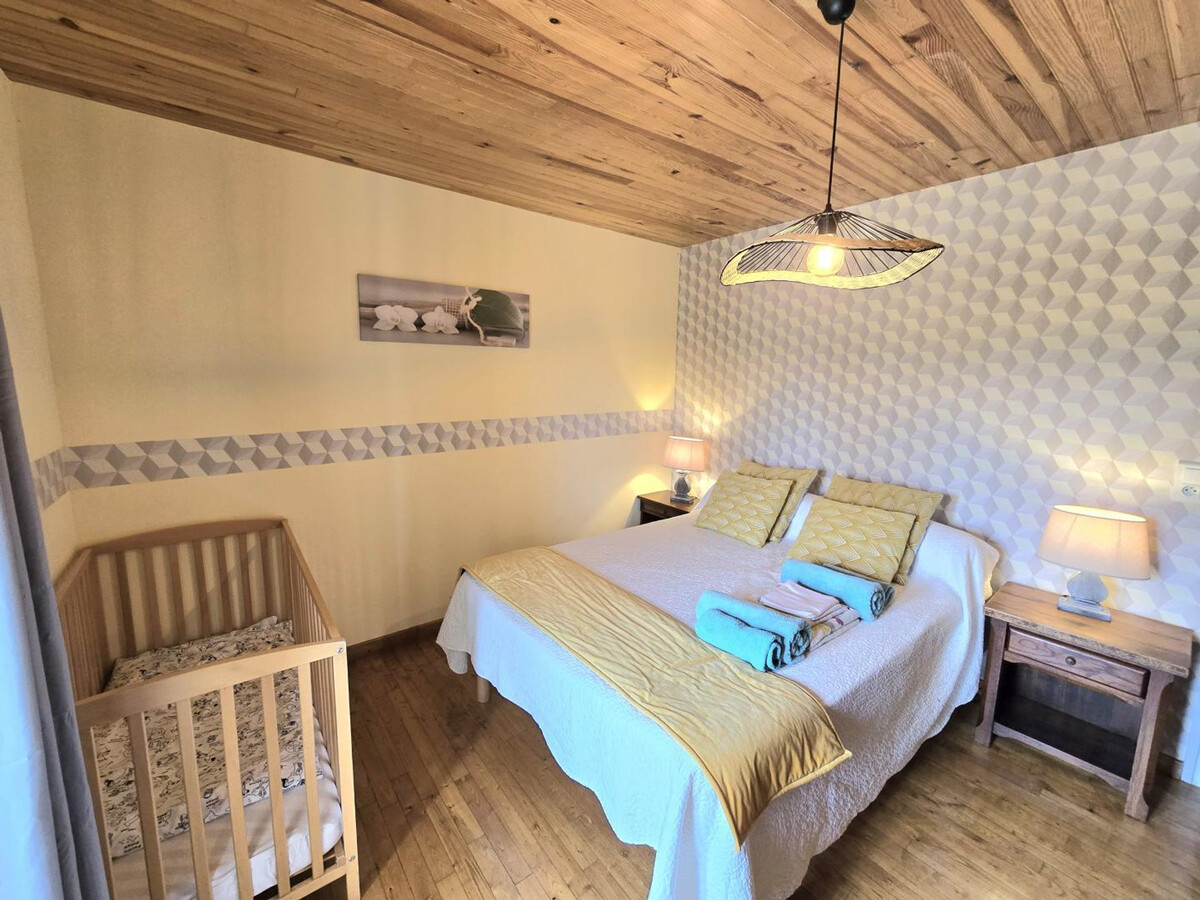 Gîte en pierre avec piscine 8x4m, 10 personnes, Rampieux - Photo 27