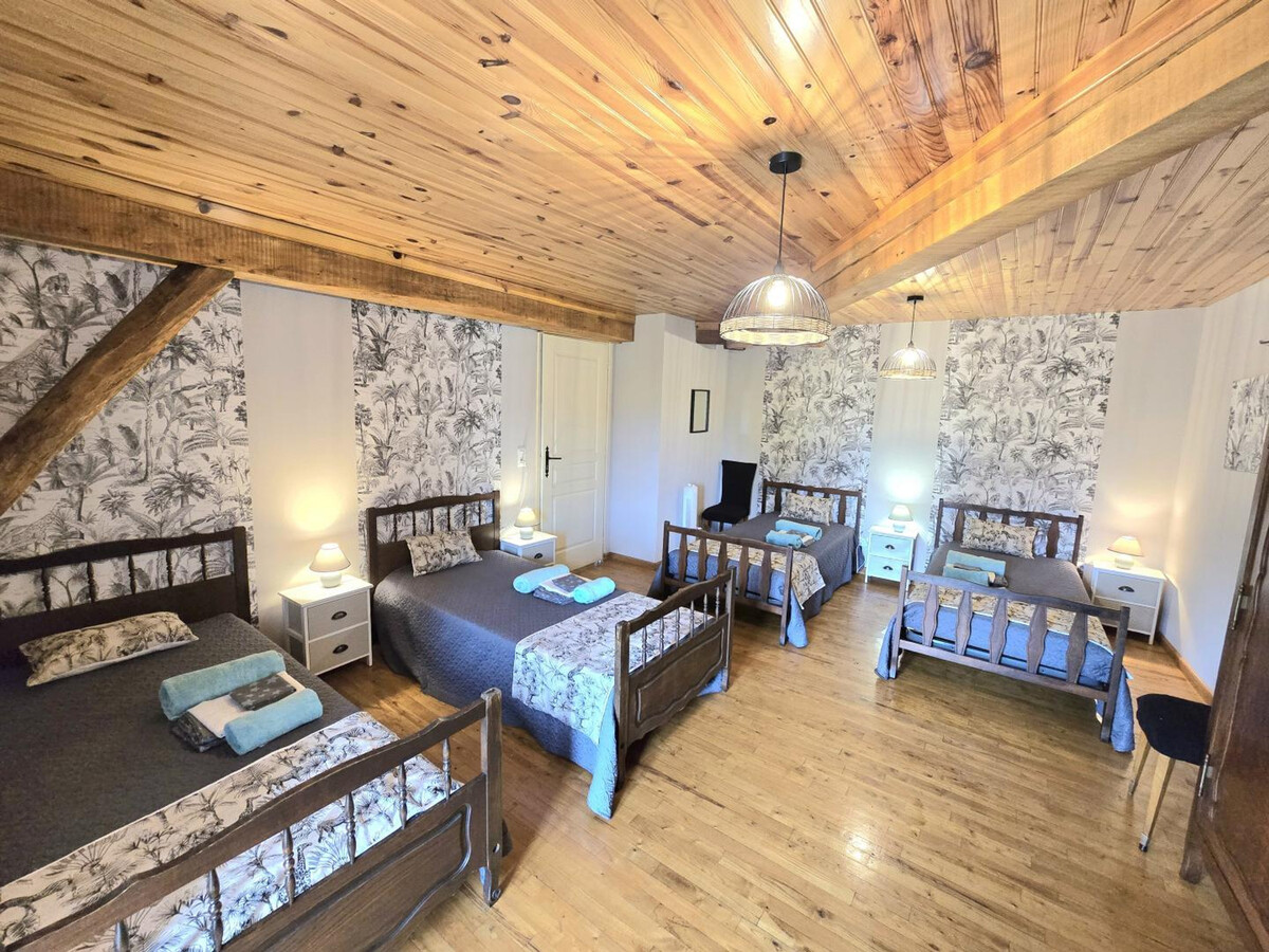 Gîte en pierre avec piscine 8x4m, 10 personnes, Rampieux - Photo 28
