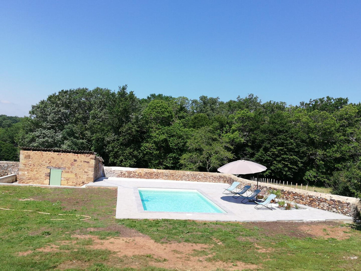 Gîte Le Bousquet : maison pierre 6 pers, piscine privée - Photo 1