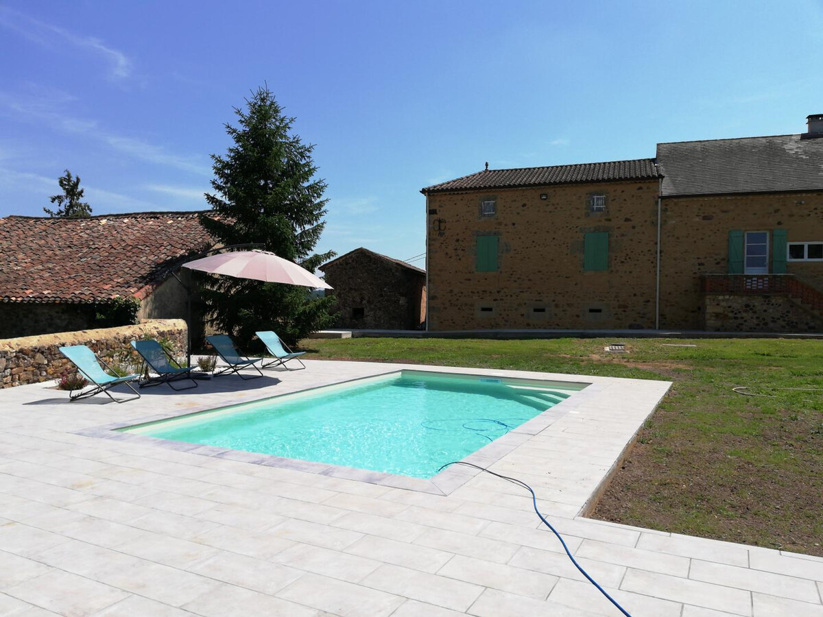 Gîte Le Bousquet : maison pierre 6 pers, piscine privée - Photo 18