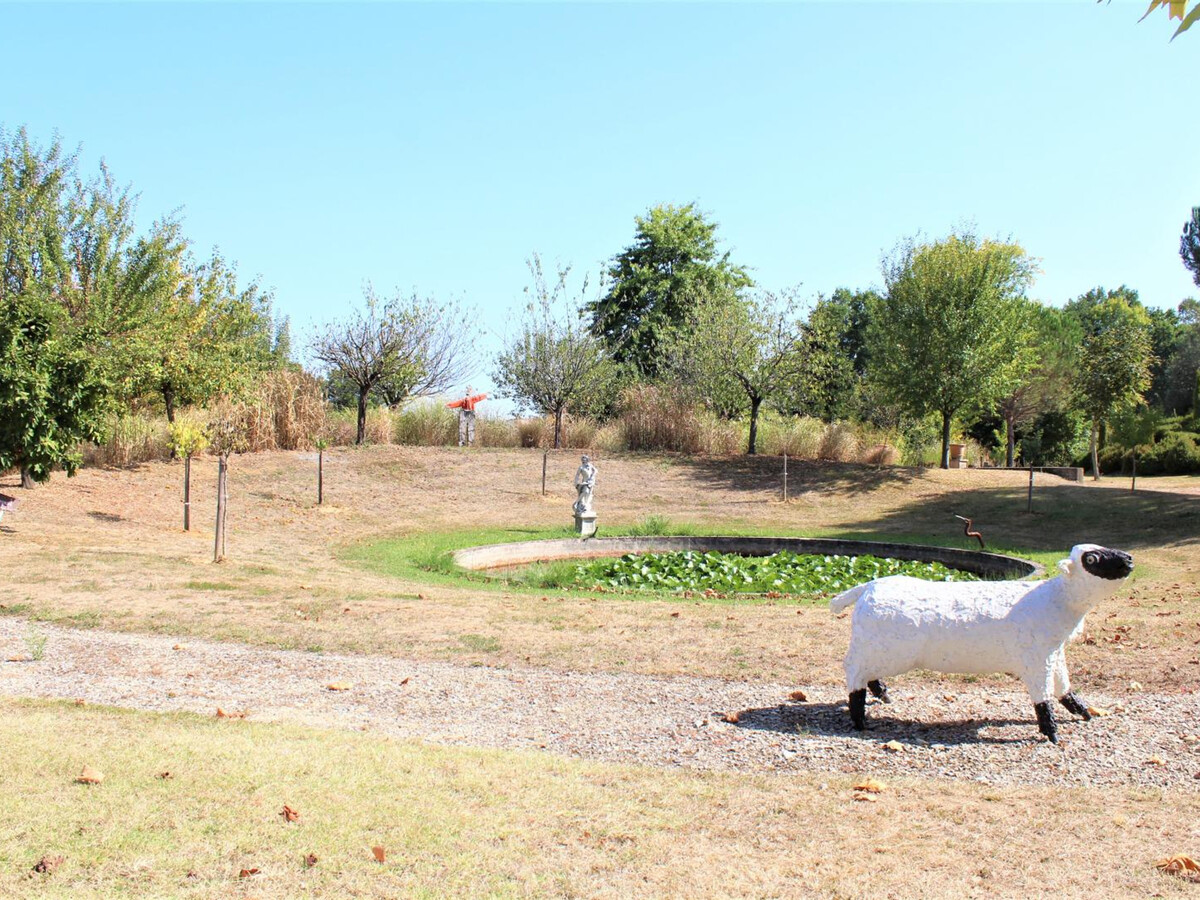 Gîte mitoyenne XIXe avec piscine et 1,5 ha à Pazayac - Photo 21