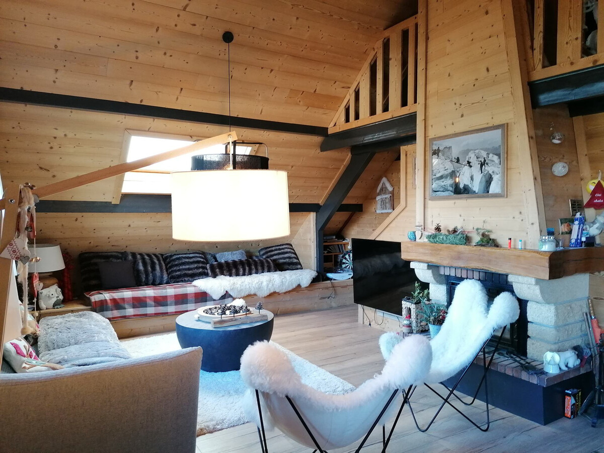 Chalet rénové 110m² 10 pers, terrasse vue montagne - Photo 1