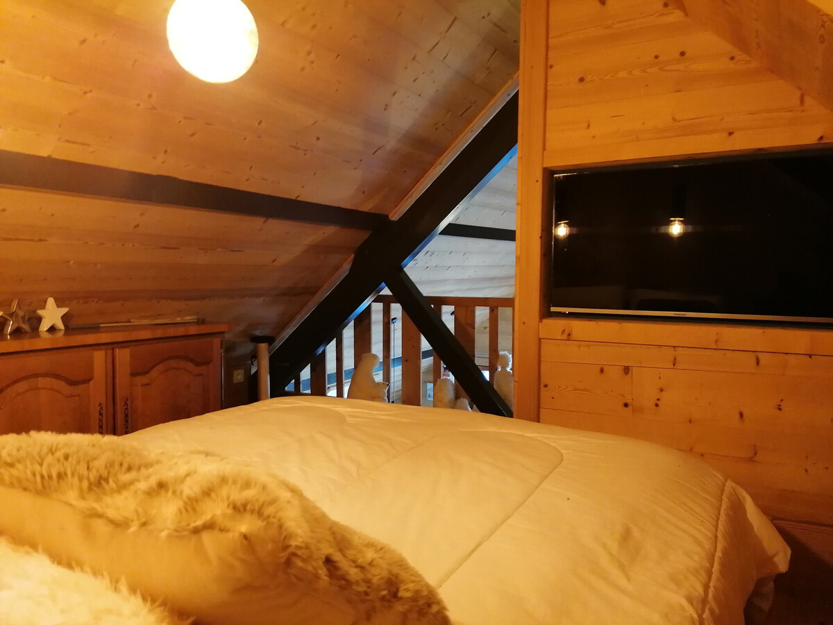 Chalet rénové 110m² 10 pers, terrasse vue montagne - Photo 12