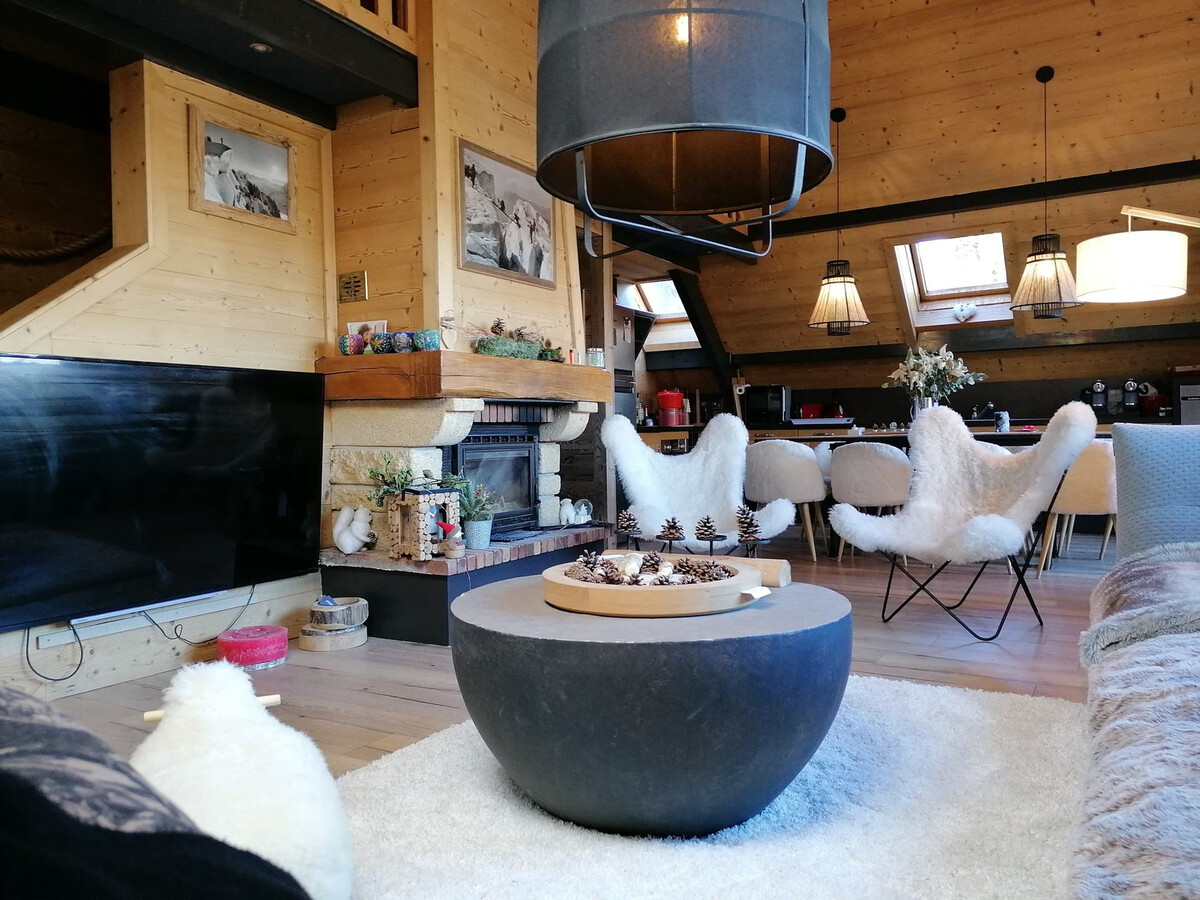 Chalet rénové 110m² 10 pers, terrasse vue montagne - Photo 14