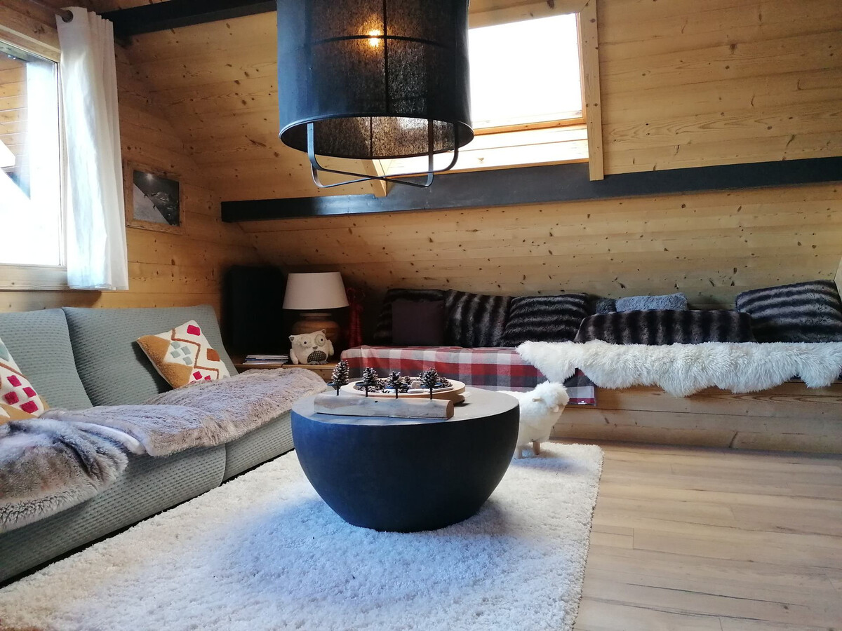 Chalet rénové 110m² 10 pers, terrasse vue montagne - Photo 15