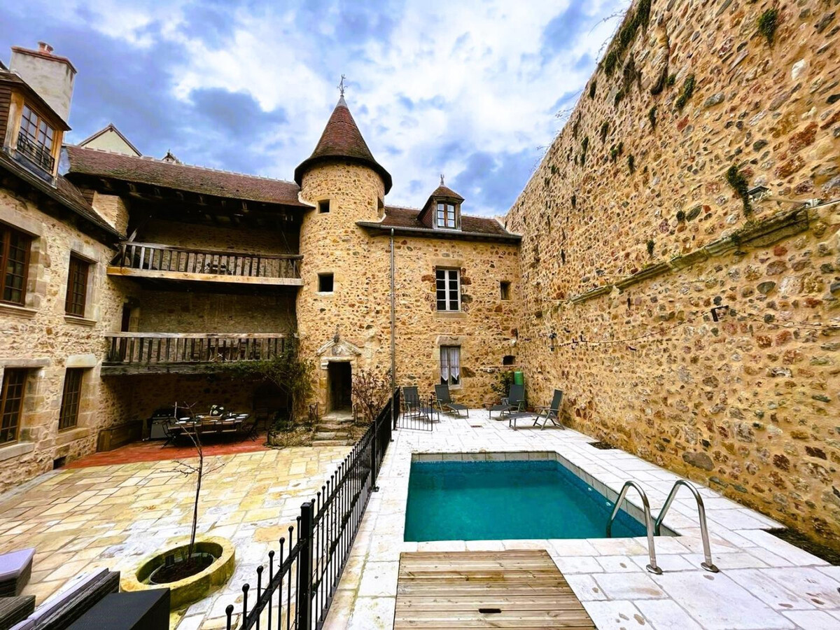 Ancien Collège XVI° + Tour à Hérisson, 12 pers, piscine - Photo 5