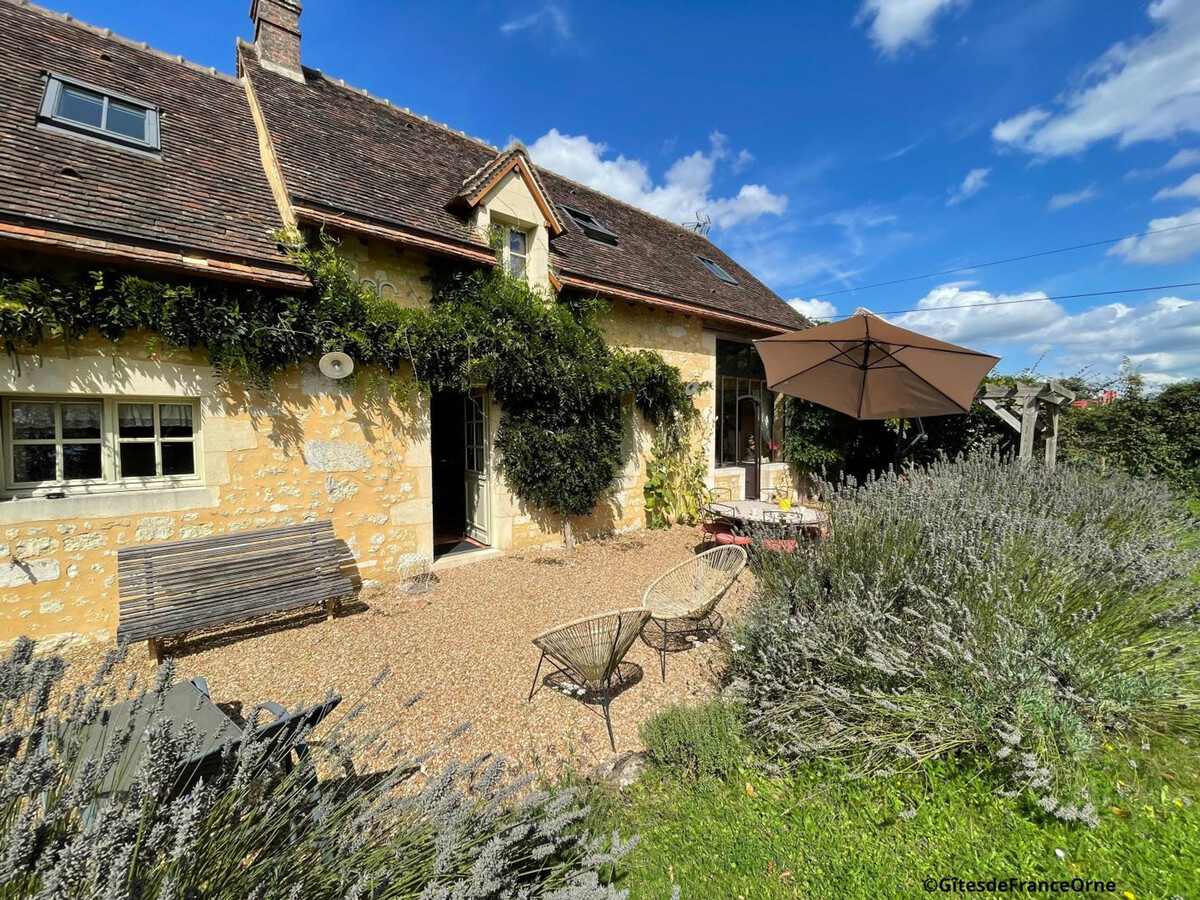 Maison percheronne 8 pers., jardin 500 m² et étang - Photo 3
