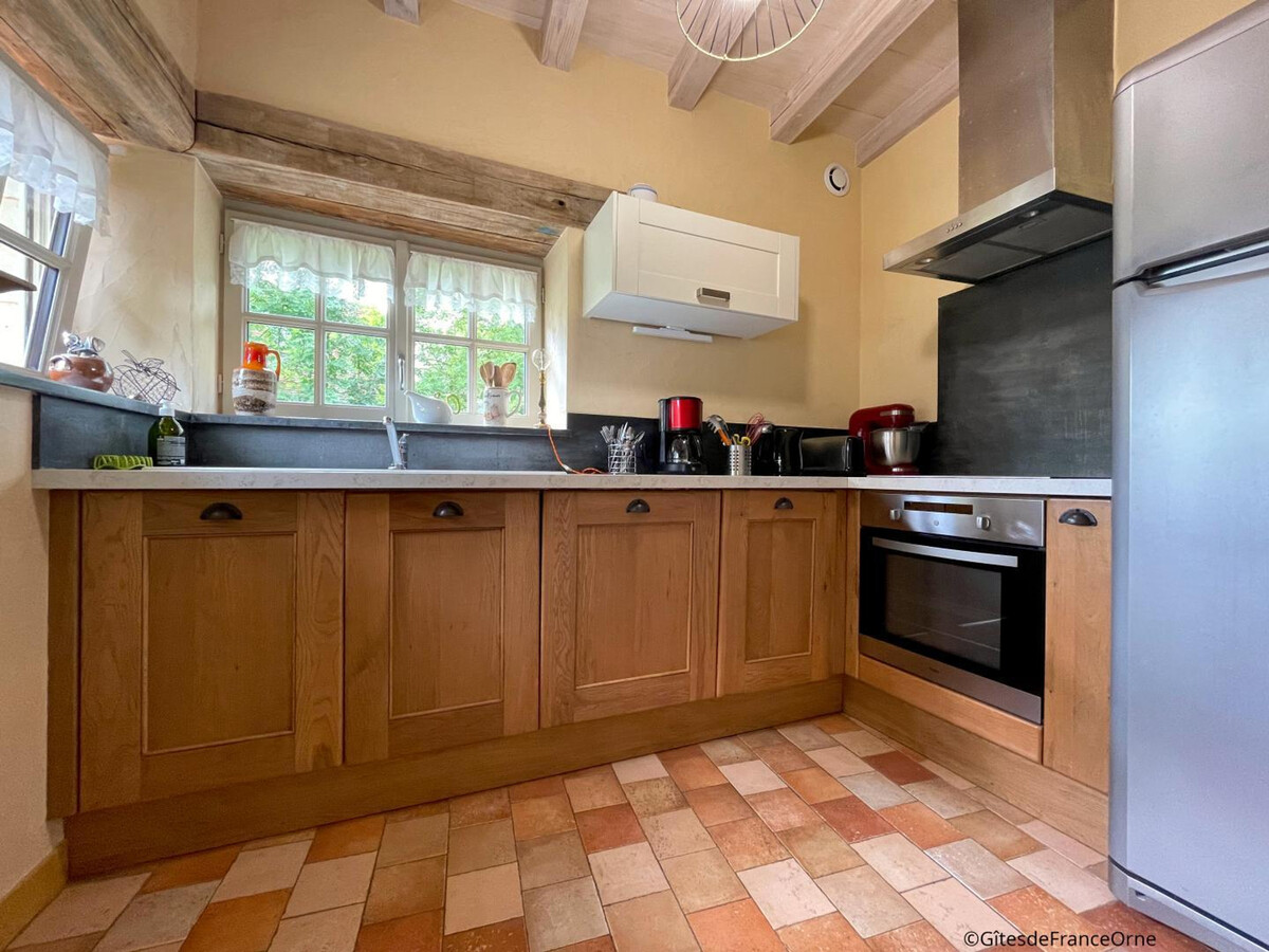 Maison percheronne 8 pers., jardin 500 m² et étang - Photo 9