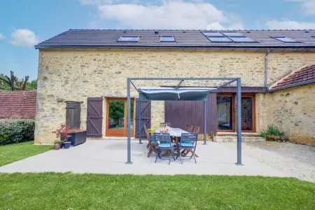 Ferme Sarlat – Maison 11 personnes, piscine privée : photo 7