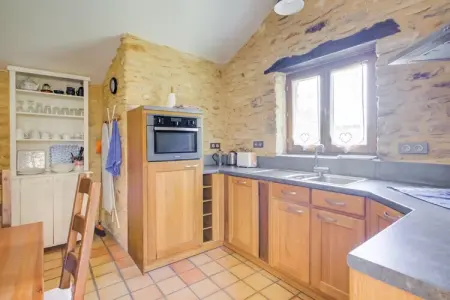 Ferme Sarlat – Maison 11 personnes, piscine privée : photo 15