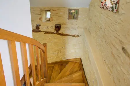 Ferme Sarlat – Maison 11 personnes, piscine privée : photo 16