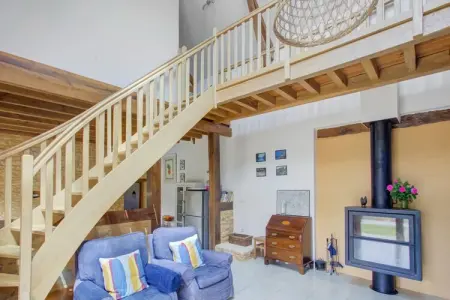 Ferme Sarlat – Maison 11 personnes, piscine privée : photo 17