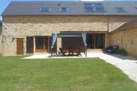 Ferme Sarlat – Maison 11 personnes, piscine privée : photo 40