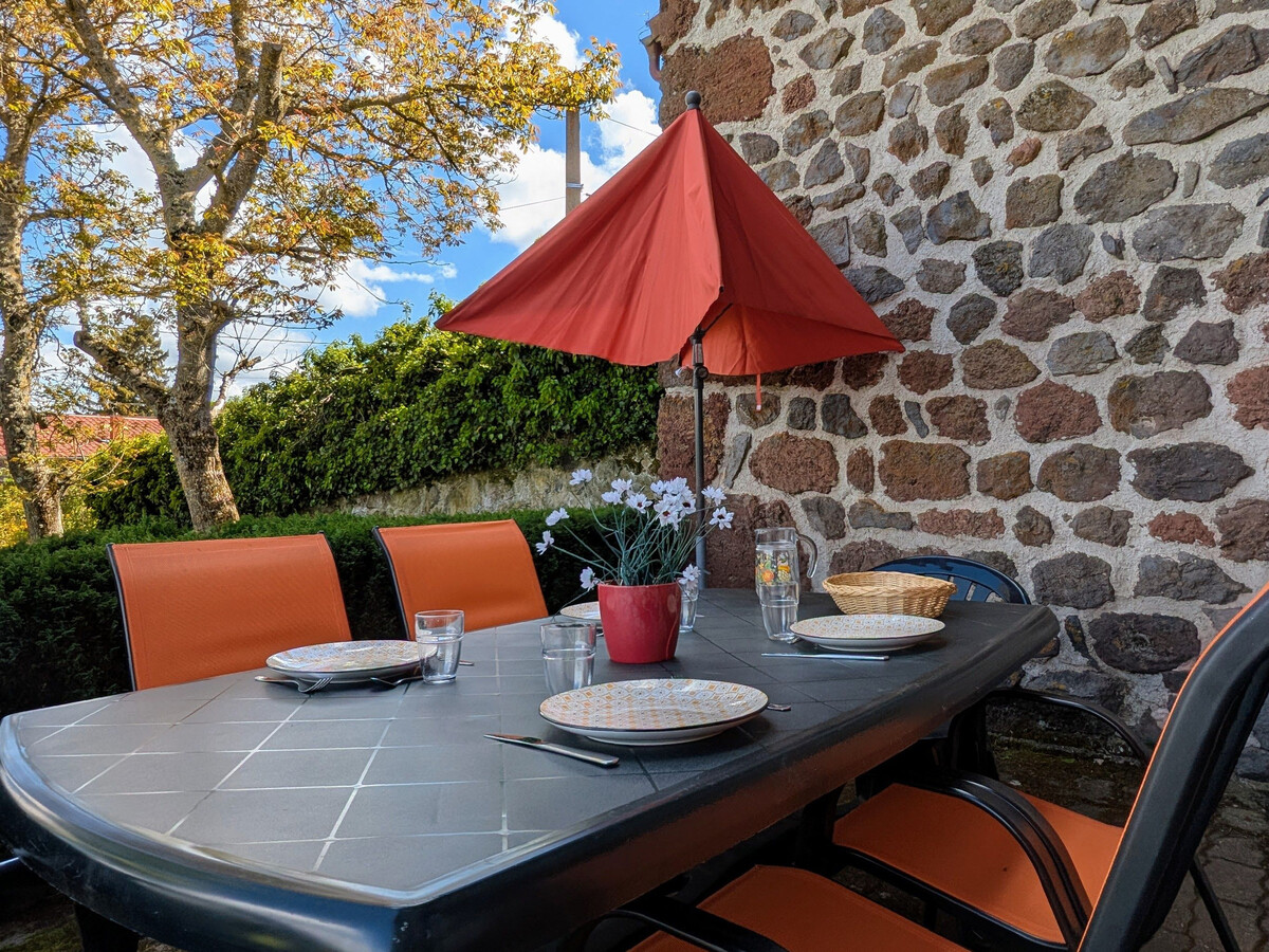 Maison XVIIIe sur le chemin St-Jacques à Bains - Photo 8