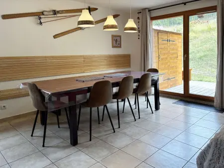 Superbe chalet pour 10 pers. avec piscine, sauna, cheminée, terrasse, skis aux pieds - Les Orres 1800 - Photo 3