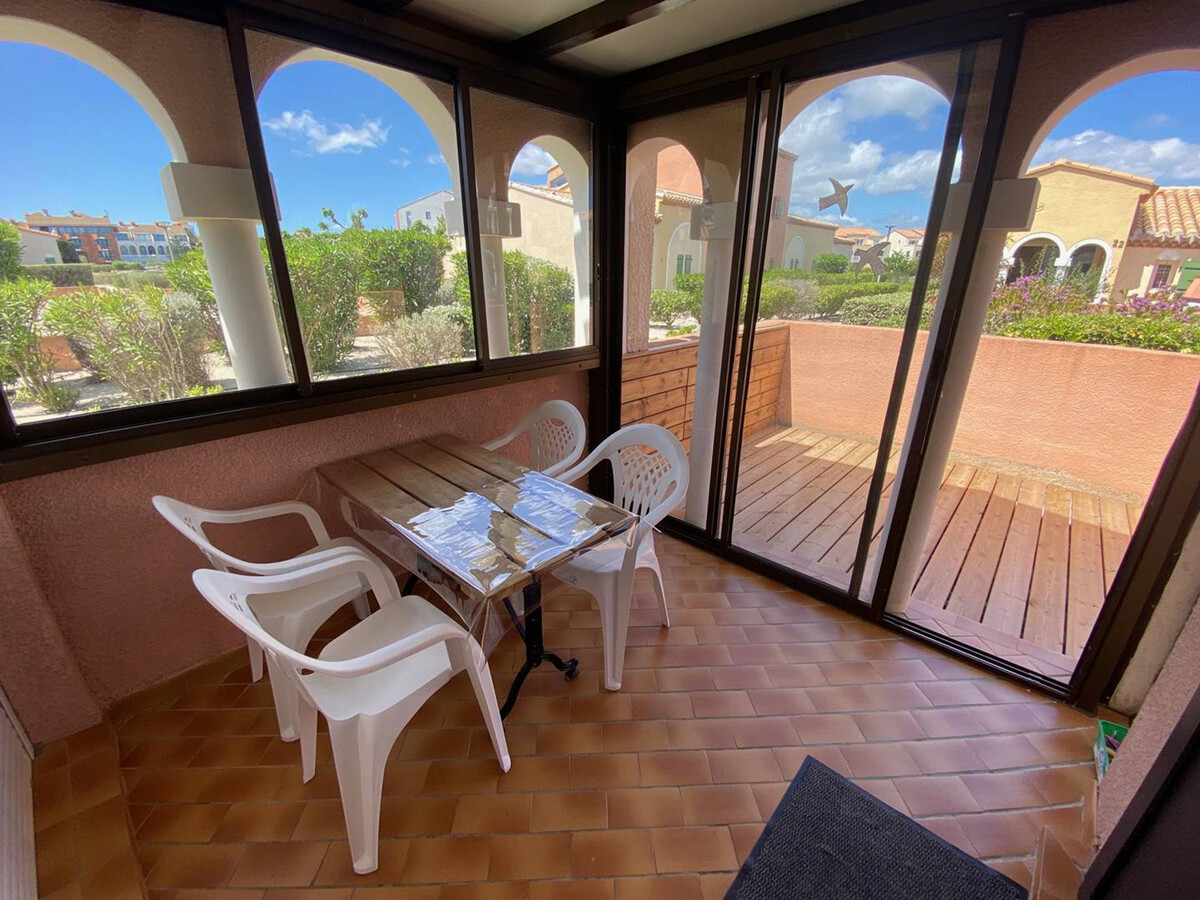 Pavillon T2 Port Barcarès, terrasse et plage privée - Photo 1