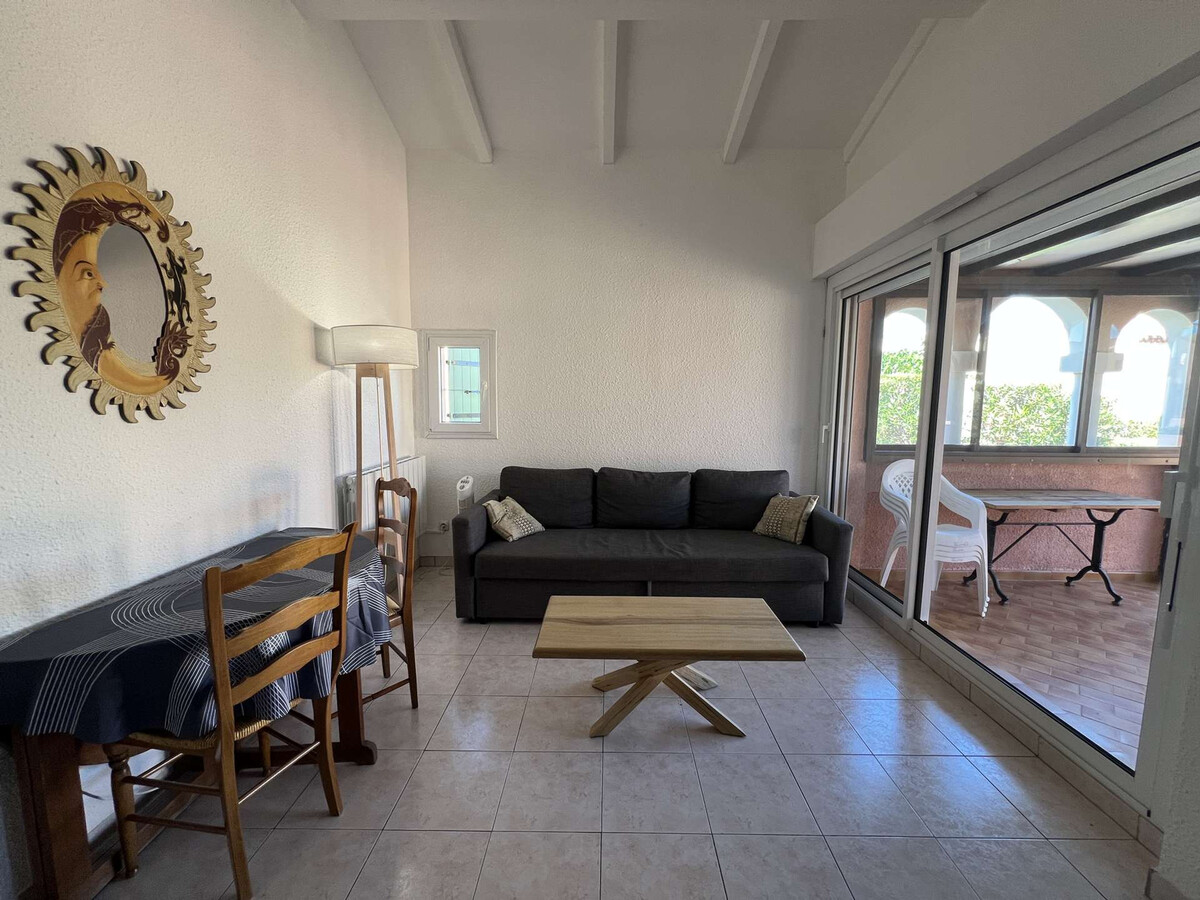 Pavillon T2 Port Barcarès, terrasse et plage privée - Photo 4