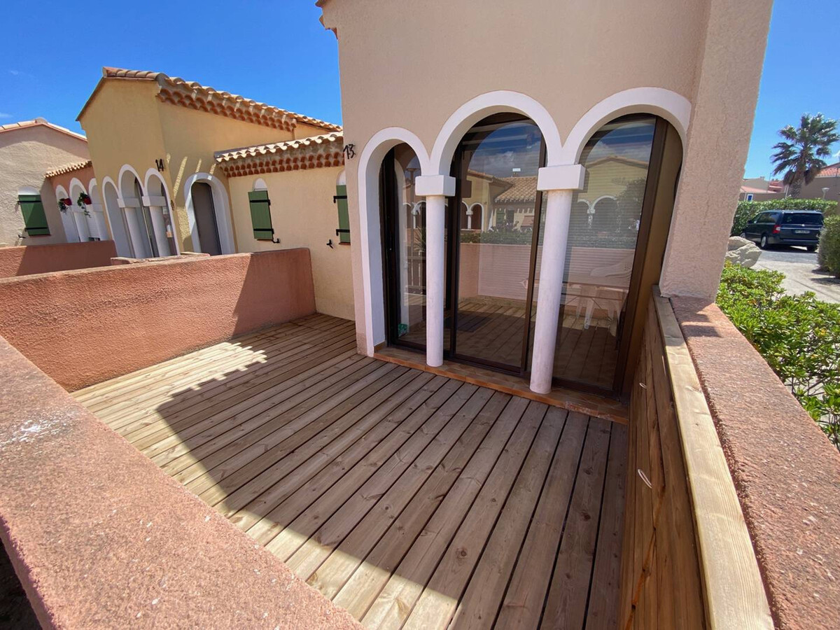 Pavillon T2 Port Barcarès, terrasse et plage privée - Photo 15