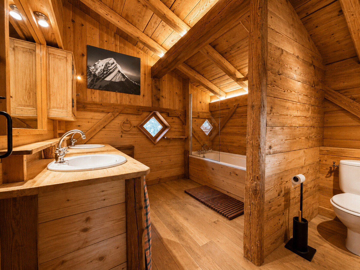Chalet 122 m² avec poêle à bois à Notre-Dame-de-Bellecombe - Photo 12