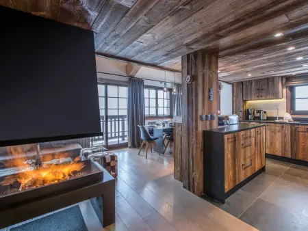 Chalet chaleureux avec SPA proche pistes à Méribel - Photo 2