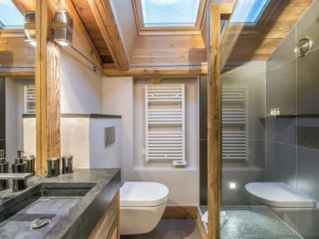 Chalet chaleureux avec SPA proche pistes à Méribel - Photo 8