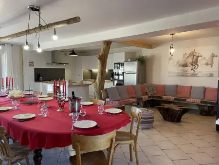 Gîte 12 personnes en grange pierre à Blomard, piscine chauffée : photo 7