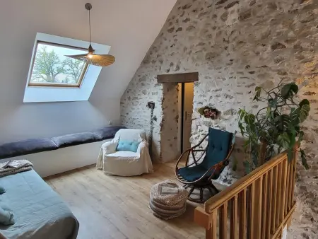 Gîte 12 personnes en grange pierre à Blomard, piscine chauffée : photo 15