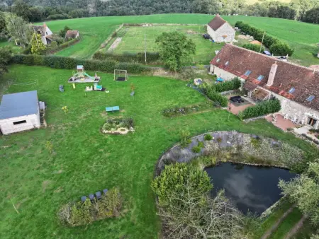 Gîte 12 personnes en grange pierre à Blomard, piscine chauffée : photo 27