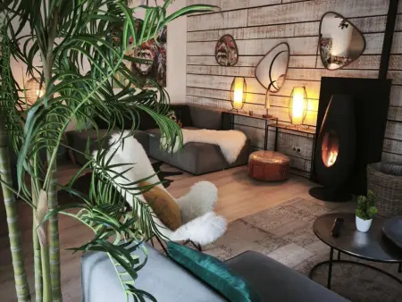 Gîte loft 125 m² piscine chauffée et spa en Auvergne : photo 27