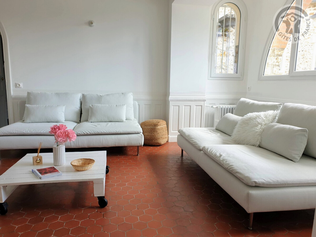 Gîte 6 pers. avec étang privé à Senlisse, parc 2 ha - Photo 4
