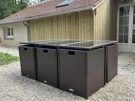 Gîte 65m² plain-pied, jardin 500m², zoo Thoiry à proximité : photo 8