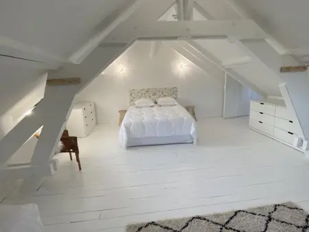 Gîte 6 pers. Senlisse : parc 2 ha, étang pêche, cheminée : photo 17