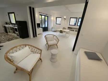 Gîte 6 pers. Senlisse : parc 2 ha, étang pêche, cheminée : photo 21