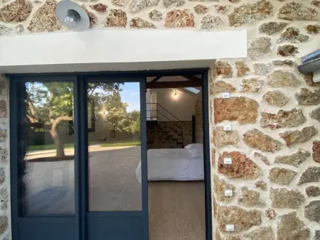 Gîte 6 pers. Senlisse : parc 2 ha, étang pêche, cheminée : photo 25