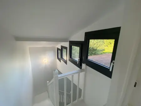 Gîte 6 pers. Senlisse : parc 2 ha, étang pêche, cheminée : photo 28
