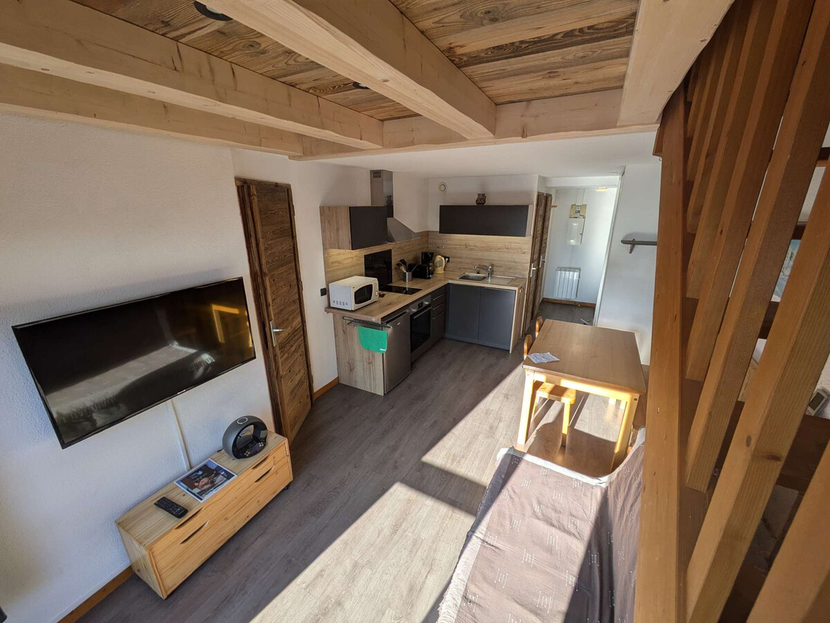 Duplex 4 pers. Arêches-Beaufort, piscine été, 50m pistes - Photo 10