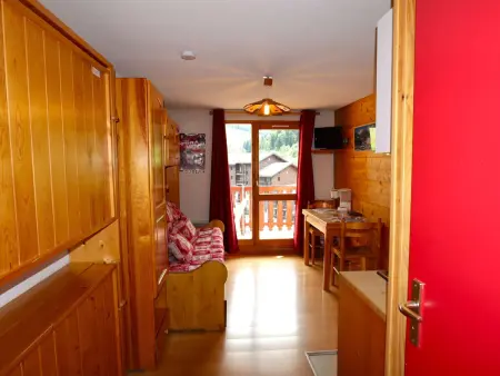 Charmant T2 cabine 4 pers, centre-village, proche pistes et commerces, balcon sud, piscine l'été - Photo 10