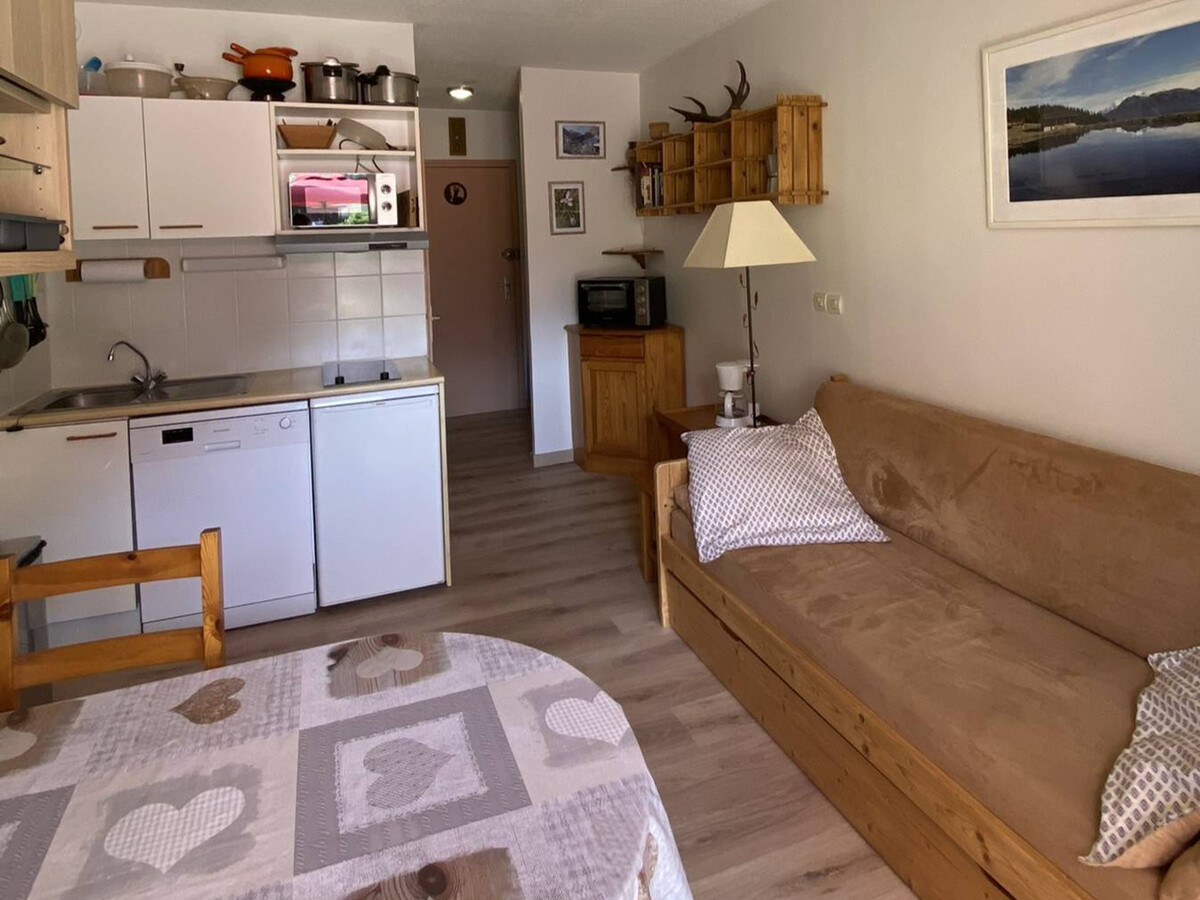 T2 23m² centre village, 50m des pistes, terrasse sud - Photo 2