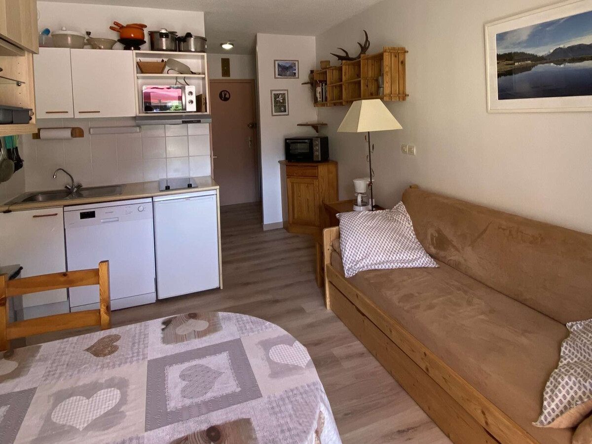 T2 23m² centre village, 50m des pistes, terrasse sud - Photo 3