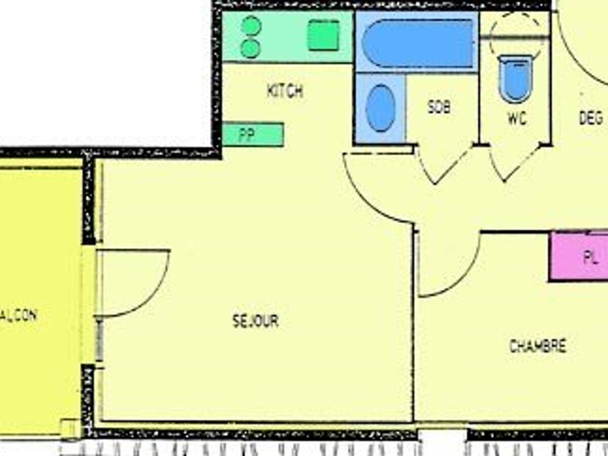 Appart 4 pers rénové, balcon sud, 50m des pistes - Photo 13