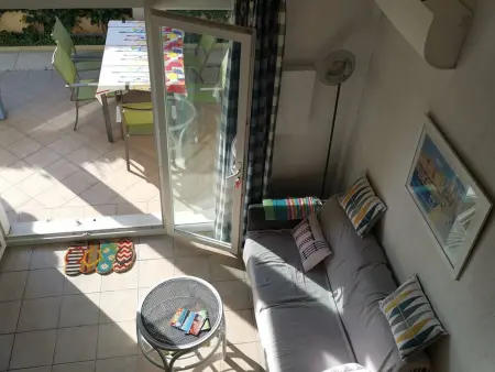 Villa mitoyenne climatisée à 500m de la plage, Cap d'Agde : photo 4