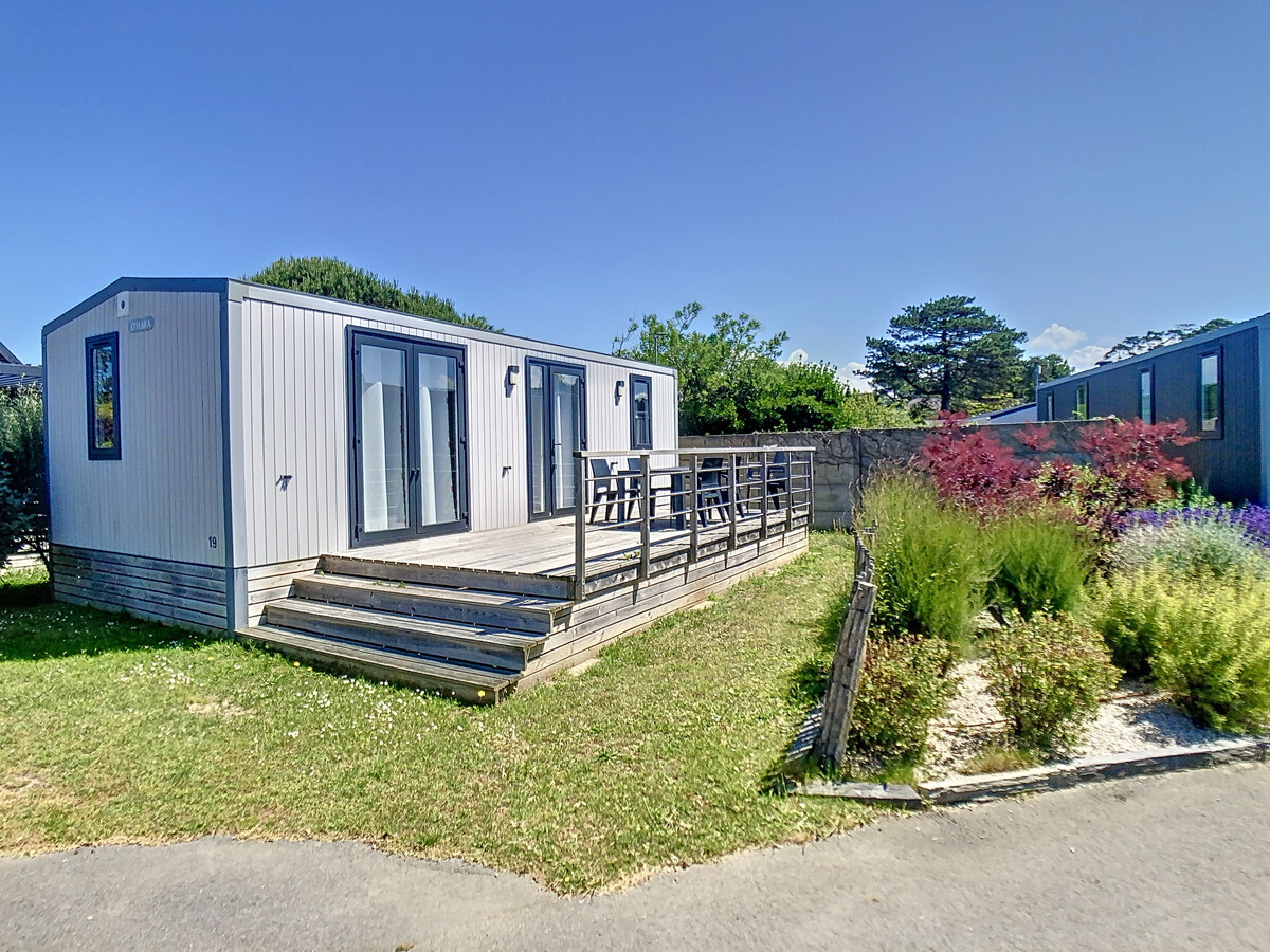 Mobil-Home 4 pers. à 200m de la plage, piscine chauffée - Photo 1