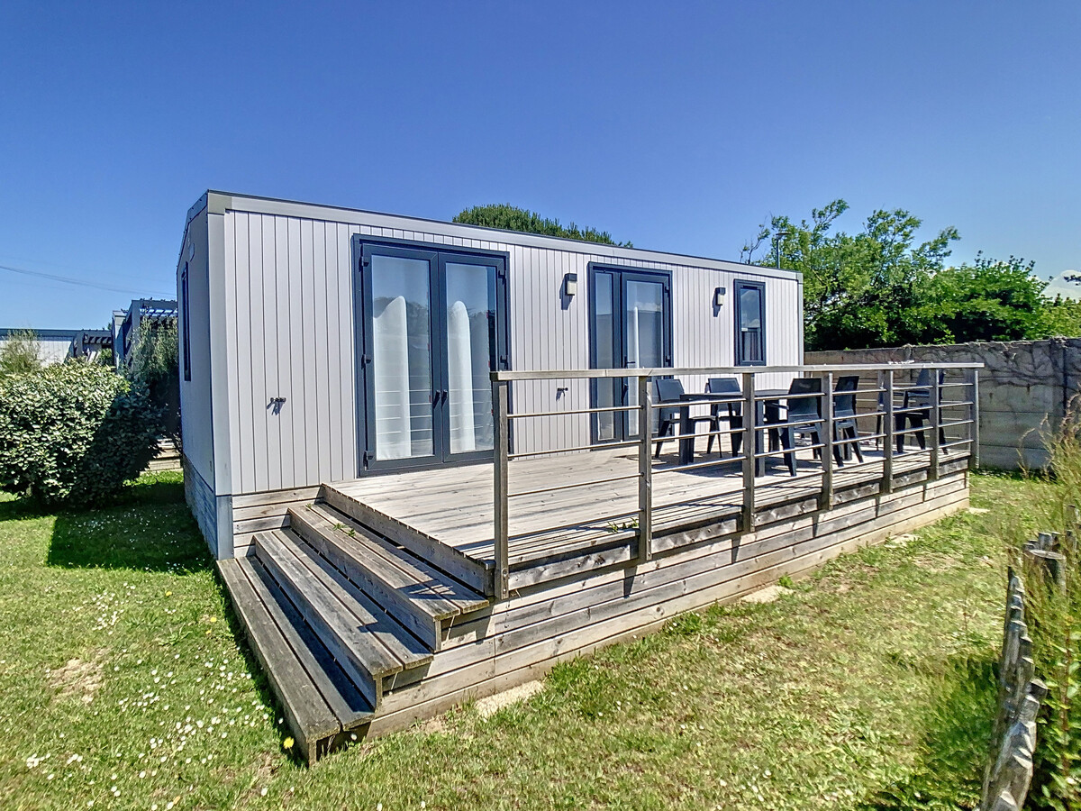 Mobil-Home 4 pers. à 200m de la plage, piscine chauffée - Photo 2