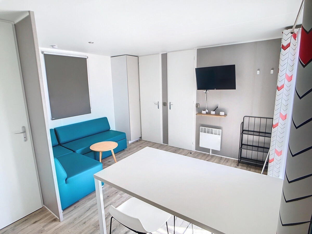 Mobil-Home 4 pers. à 200m de la plage, piscine chauffée - Photo 4